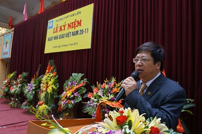Lễ kỷ niệm ngày Nhà giáo Việt Nam 20/11/2013 của trường THPT Kim Liên