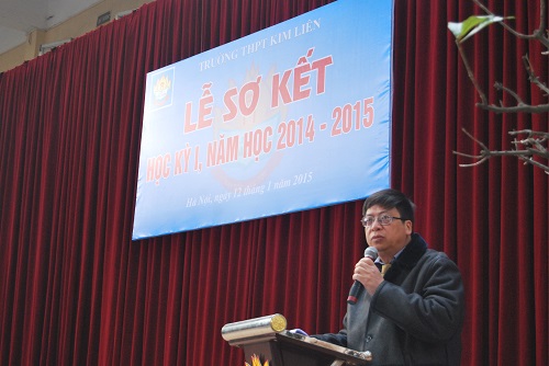 LỄ SƠ KẾT HỌC KÌ I – NĂM HỌC 2014 – 2015
