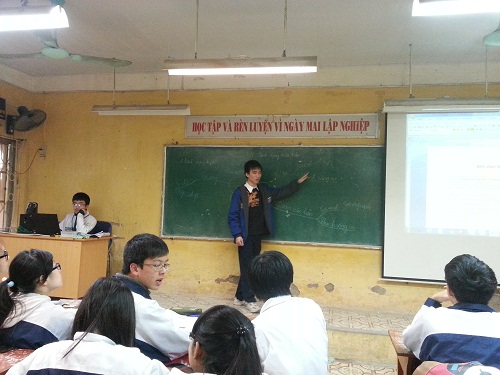 Khi teen 10a3 được làm Thầy giáo