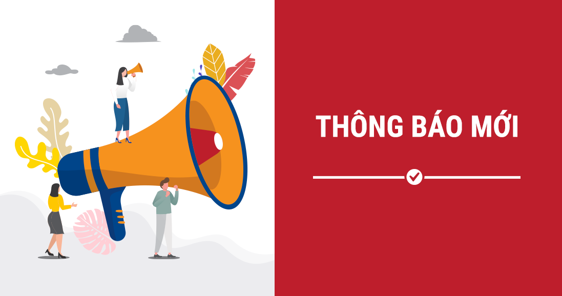 Thông báo lịch hoạt động (có điều chỉnh)