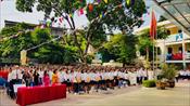 Thầy trò trường THPT Kim Liên hân hoan chào đón năm học mới