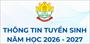 THÔNG BÁO TUYỂN SINH NĂM HỌC 2026 - 2027 CỦA TRƯỜNG THPT KIM LIÊN