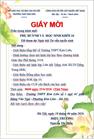 GIẤY MỜI THAM DỰ NGÀY HỘI TƯ VẪN TUYỂN SINH TRƯỜNG THPT KIM LIÊN